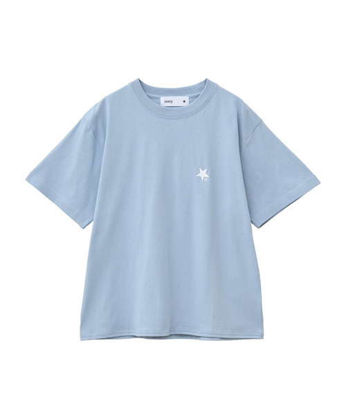 CONVERSE TOKYO（コンバーストウキョウ）の「BACK LOGO PRINT TEE（Tシャツ/カットソー・レディース・ベージュ/ホワイト/チャコールグレー/ピンク/ブルー・FREE）」の9枚目の写真