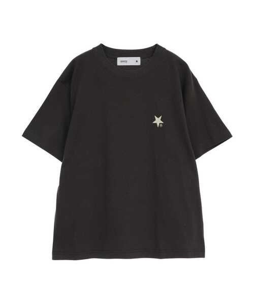 CONVERSE TOKYO（コンバーストウキョウ）の「BACK LOGO PRINT TEE（Tシャツ/カットソー・レディース・ベージュ/ホワイト/チャコールグレー/ピンク/ブルー・FREE）」の15枚目の写真