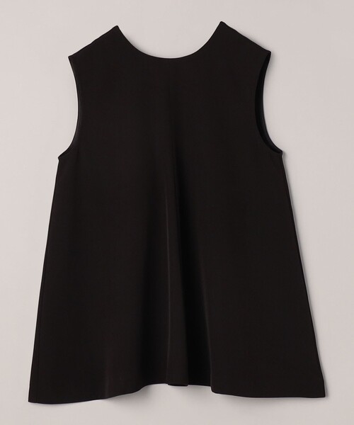 RONEL（ロネル）の「ノースリーブ フレアブラウス（シャツ/ブラウス・レディース・オフホワイト/ブラック/ライトブルー/ダークブラウン・S/M）」の3枚目の写真