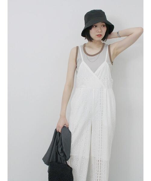 Samansa Mos2 blue（サマンサモスモスブルー）の「カットワーク