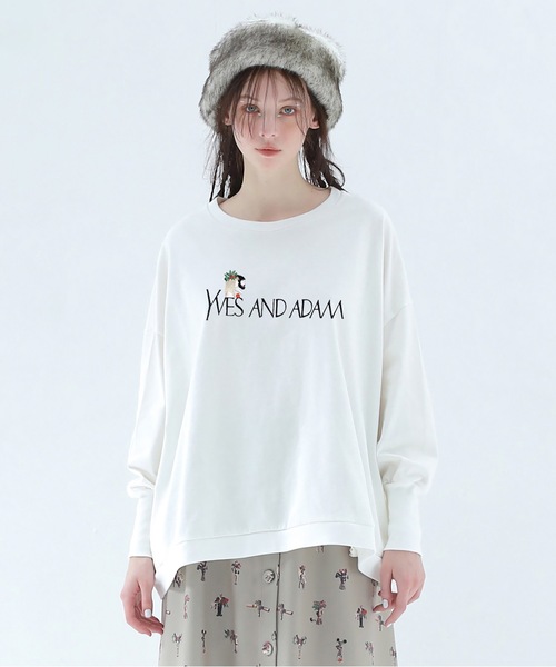 YVES AND ADAM Wide Pullover