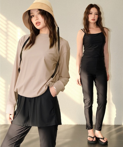 【OSYAREVO】　水着　ラッシュガード　5点セット　XL OSYAREVO（オシャレボ） 水着 レディース : ZOZOTOWN Yahoo!店 - 通販