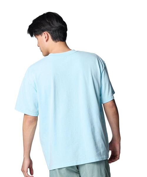 UNDER ARMOUR(アンダーアーマー)の「UAヘビーウエイト ウォッシュド ショートスリーブ Tシャツ(ライフスタイル/メンズ)(Tシャツ/カットソー・メンズ・ブルー系・3XL/S/L/M/2XL/XL)」の2枚目の写真