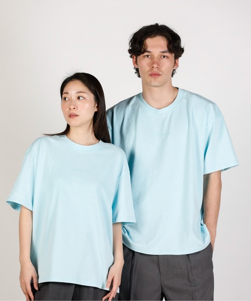 UNDER ARMOUR(アンダーアーマー)の「UAヘビーウエイト ウォッシュド ショートスリーブ Tシャツ(ライフスタイル/メンズ)(Tシャツ/カットソー・メンズ・ブルー系・3XL/S/L/M/2XL/XL)」の1枚目の写真