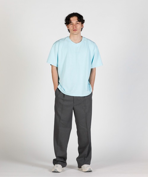 UNDER ARMOUR(アンダーアーマー)の「UAヘビーウエイト ウォッシュド ショートスリーブ Tシャツ(ライフスタイル/メンズ)(Tシャツ/カットソー・メンズ・ブルー系・3XL/S/L/M/2XL/XL)」の6枚目の写真