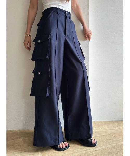 送料無料⭐︎trunk88/カーゴパンツ Glossy Cargo Pants（カーゴパンツ）｜TRUNC 88（トランク