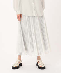 gabardine k.t ロング　マキシ丈　スカート　プリーツ Gabardine K.T｜ギャバジンケーティー（レディース）のスカート