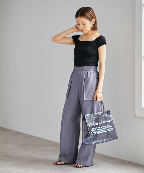 ニット セーター シルクコットンドロップショルダープルオーバー レディース セール】シルクコットンドロップショルダープルオーバー（ニット
