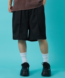 SIDEWAY STANCE（サイドウェイスタンス）の「【SIDEWAY STANCE】ライン ジャージ ハーフパンツ（その他パンツ）」