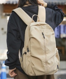 link lot（リンクロット）の「【A4サイズ対応】撥水ナイロンバックパック 男女兼用 通勤通学（バックパック/リュック）」