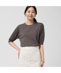 TOKYO SHIRTS | レディースニット 袖透かし プルオーバー(ニット/セーター)