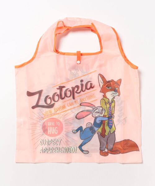 Disney(ディズニー)の「【 Disney 】 くるくるショッピングバッグA 25S4(エコバッグ/サブバッグ・レディース・ピンク/ネイビー/ライトホワイト/ピンク系その他/ブルー・FREE)」の5枚目の写真