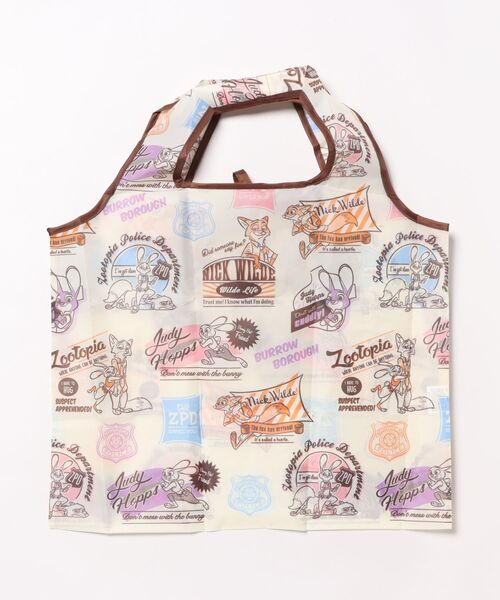 Disney(ディズニー)の「【 Disney 】 くるくるショッピングバッグA 25S4(エコバッグ/サブバッグ・レディース・ピンク/ネイビー/ライトホワイト/ピンク系その他/ブルー・FREE)」の8枚目の写真