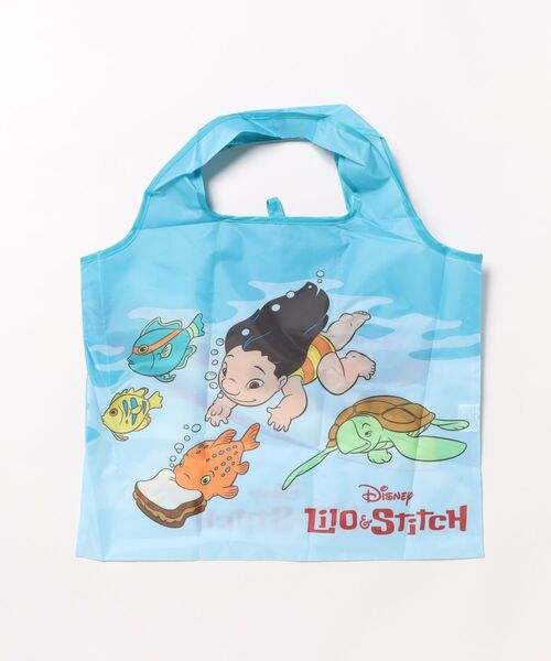Disney(ディズニー)の「【 Disney 】 くるくるショッピングバッグA 25S4(エコバッグ/サブバッグ・レディース・ピンク/ネイビー/ライトホワイト/ピンク系その他/ブルー・FREE)」の17枚目の写真