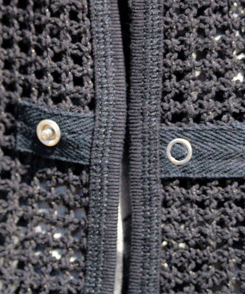 ARMY TWILL（アーミーツイル）の「【ARMY TWILL/アーミーツイル】Cotton Mesh Shirt コットンメッシュシャツ（シャツ/ブラウス・メンズ・アイボリー/ブラック・S/M/L）」の22枚目の写真