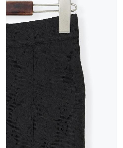 Te chichi TERRASSE(テチチテラス)の「【セットアップ可】レースセンターシームパンツ《2025summer catalog item》(その他パンツ・レディース・ブラック/オフホワイト・F)」の15枚目の写真