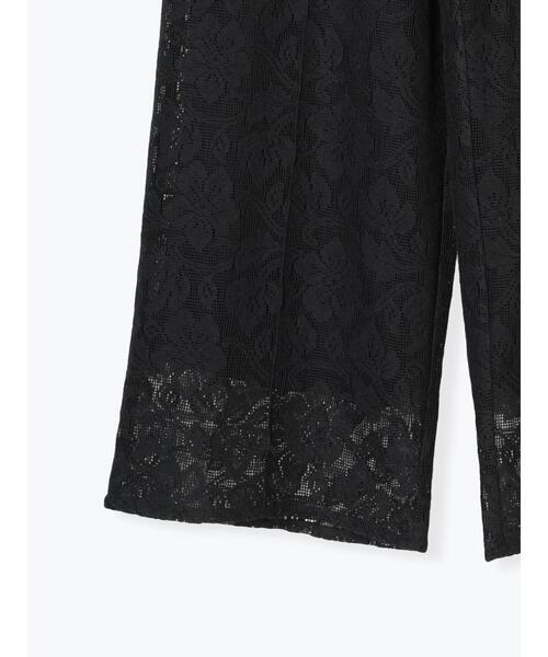 Te chichi TERRASSE(テチチテラス)の「【セットアップ可】レースセンターシームパンツ《2025summer catalog item》(その他パンツ・レディース・ブラック/オフホワイト・F)」の16枚目の写真