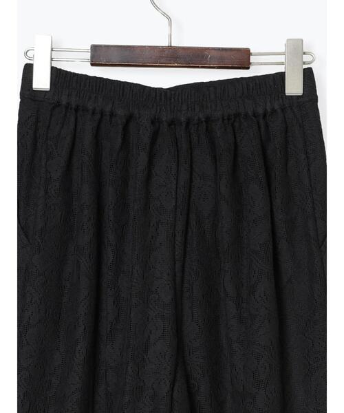 Te chichi TERRASSE(テチチテラス)の「【セットアップ可】レースセンターシームパンツ《2025summer catalog item》(その他パンツ・レディース・ブラック/オフホワイト・F)」の17枚目の写真