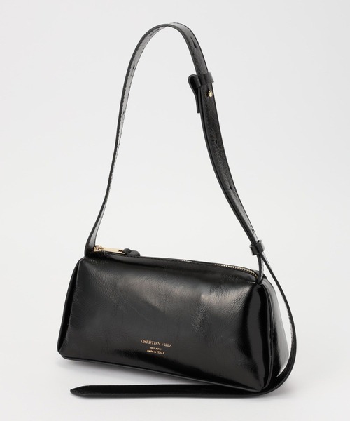 CHRISTIAN VILLA（クリスチャンヴィラ）の「【CHRISTIAN VILLA】WIDE BAG（ショルダーバッグ・レディース・ブラック/オリーブ・フリー）」の8枚目の写真