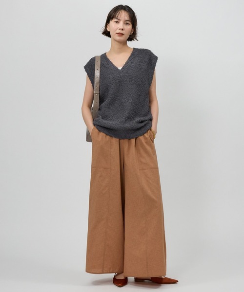 CHRISTIAN VILLA（クリスチャンヴィラ）の「【CHRISTIAN VILLA】WIDE BAG（ショルダーバッグ・レディース・ブラック/オリーブ・フリー）」の6枚目の写真