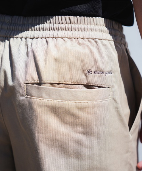Snow Peak(スノーピーク)の「【オンライン限定】TC Twill Easy Pants ツイルイージーパンツ / Snow Peak(チノパンツ・メンズ・ブラック/グリーン/ベージュ・XL/L/S/M)」の18枚目の写真