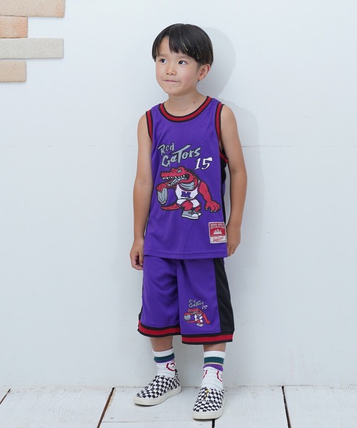 MARKEY'S（マーキーズ）の「バスケパンツ（その他パンツ・キッズ・パープル/マスタード/グリーン・100/95/90/80/130/120/110/150/140）」の6枚目の写真