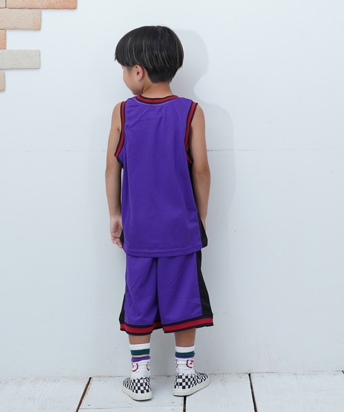 MARKEY'S（マーキーズ）の「バスケパンツ（その他パンツ・キッズ・パープル/マスタード/グリーン・100/95/90/80/130/120/110/150/140）」の7枚目の写真