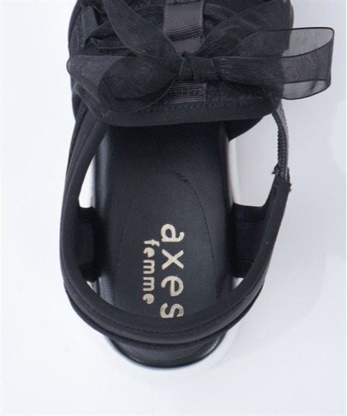 axesfemmeリボン使いスニーカーサンダル リボン使いスニーカーサンダル | axes femme online shop -outlet-