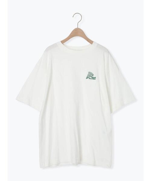 SM2（エスエムツー）の「food刺繍Tシャツ（Tシャツ/カットソー・レディース・オフホワイト/ブルー/チャコールグレー/イエロー/ブラウン・F）」の6枚目の写真