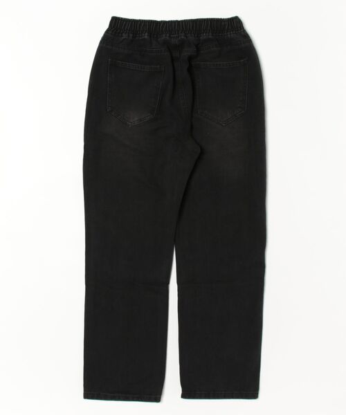 HAUS（ハウス）の「【HAUS】加工デニム ABM21633（デニムパンツ・メンズ・サックスブルー/ブラック・M/L）」の3枚目の写真