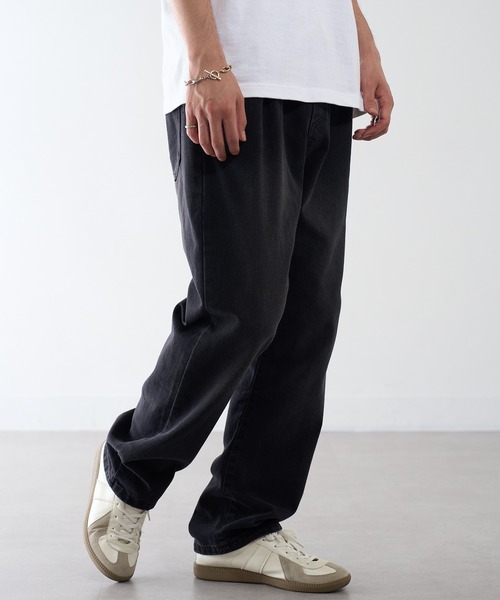HAUS（ハウス）の「【HAUS】加工デニム ABM21633（デニムパンツ・メンズ・サックスブルー/ブラック・M/L）」の11枚目の写真
