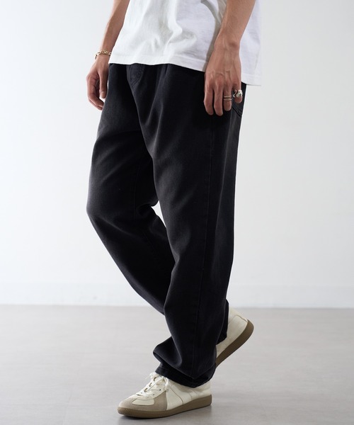 HAUS（ハウス）の「【HAUS】加工デニム ABM21633（デニムパンツ・メンズ・サックスブルー/ブラック・M/L）」の12枚目の写真