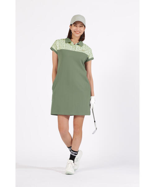 セール】【new balance golf】半袖 ポロワンピース (WOMENS