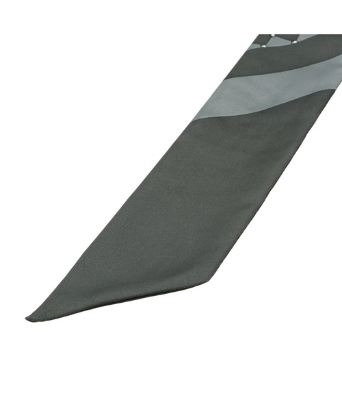 TOKYO SHIRTS（トウキョウシャツ）の「プリント リング付きスカーフ（バンダナ/スカーフ・レディース・グレー/ネイビー系/パープル/イエロー系・FREE）」の7枚目の写真