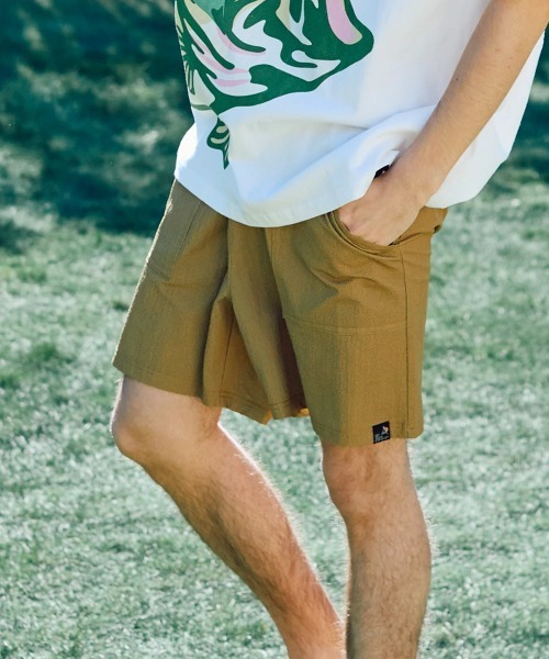 go slow caravan(ゴースローキャラバン)の「ストレッチサッカー イージーショーツ(その他パンツ・メンズ・グリーン系その他/ベージュ/ブラック・LARGE/X-LARGE/MEDIUM)」の17枚目の写真