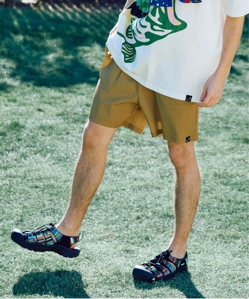 go slow caravan(ゴースローキャラバン)の「ストレッチサッカー イージーショーツ(その他パンツ・メンズ・グリーン系その他/ベージュ/ブラック・LARGE/X-LARGE/MEDIUM)」の19枚目の写真