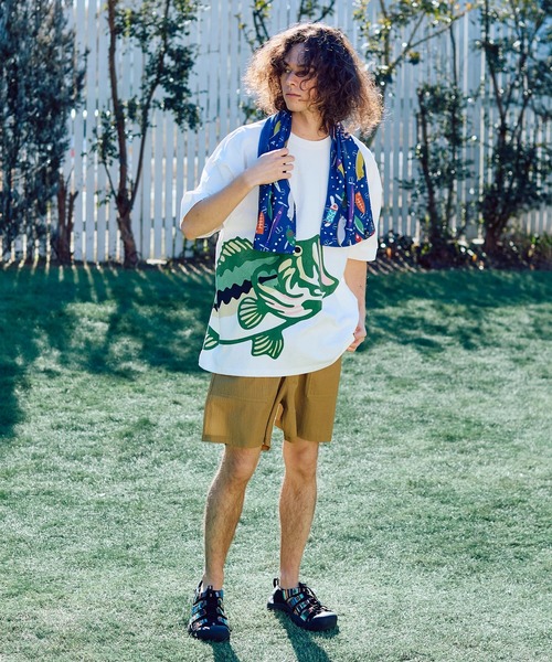 go slow caravan(ゴースローキャラバン)の「ストレッチサッカー イージーショーツ(その他パンツ・メンズ・グリーン系その他/ベージュ/ブラック・LARGE/X-LARGE/MEDIUM)」の21枚目の写真