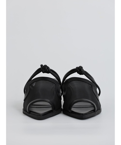Bella lume（ベッラルーメ）の「/Bella Lume(ベッラルーメ)/シアーミュール（スリッポン・レディース・ブラック/シルバー・MEDIUM/LARGE/SMALL）」の4枚目の写真
