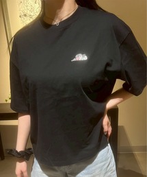 【Sanrio/サンリオ】天竺 WIDEシルエット ワンポイント刺繍/プリント/レトロ 半袖Tシャツ