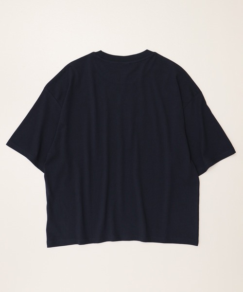 sanrio(サンリオ)の「【Sanrio/サンリオ】天竺 WIDEシルエット ワンポイント刺繍/プリント/レトロ 半袖Tシャツ(Tシャツ/カットソー・レディース・レッド系/ライトグリーン/ブラック/サックスブルー/イエロー/ネイビー/ライトピンク/オートミール・M/L)」の12枚目の写真