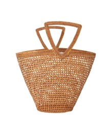 美品☆バリワークスタット クラッチバッグ　かごバッグ　おしゃれ 美品☆ BALI WERKSTATTE/バリ ワークスタット クラッチバッグ