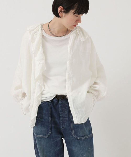 journal standard luxe リネン・パフシャツ journal standard luxe リネン・パフシャツ 【公式通販】