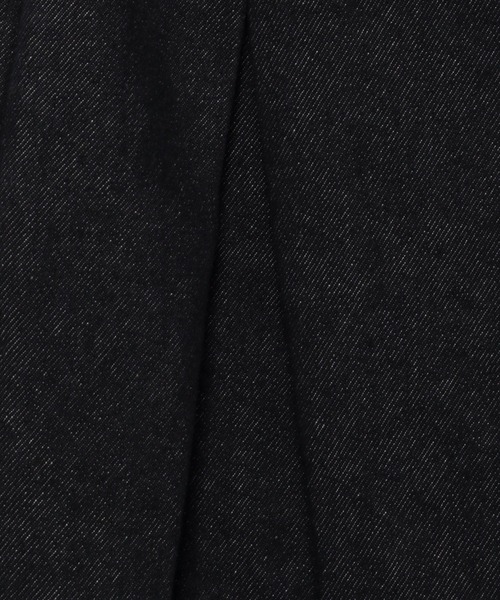 HARE（ハレ）の「ボックスタックワイドデニムパンツ(HARE)（デニムパンツ・メンズ・ブラック/ネイビー・SMALL/MEDIUM）」の12枚目の写真