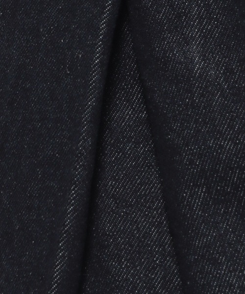 HARE（ハレ）の「ボックスタックワイドデニムパンツ(HARE)（デニムパンツ・メンズ・ブラック/ネイビー・SMALL/MEDIUM）」の13枚目の写真