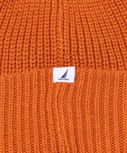 NAUTICA（ノーティカ）の「【NAUTICA】LAWGAGE KNIT WATCH（ニットキャップ/ビーニー・メンズ・オレンジ/ベージュ/ブラック・FREE）」の4枚目の写真