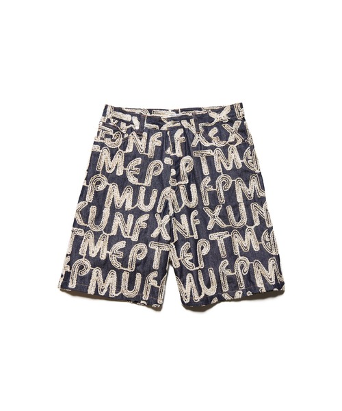 uniform experiment(ユニフォームエクスペリメント)の「OVERFLOW DENIM SHORTS(デニムパンツ・メンズ・インディゴブルー・2/3/1/4)」の1枚目の写真
