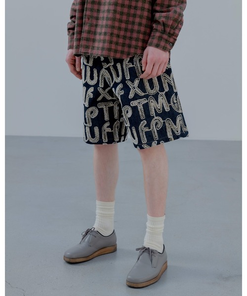 uniform experiment(ユニフォームエクスペリメント)の「OVERFLOW DENIM SHORTS(デニムパンツ・メンズ・インディゴブルー・2/3/1/4)」の2枚目の写真