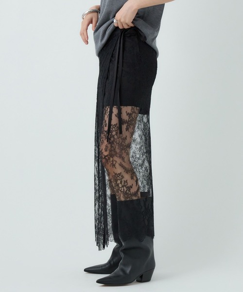 Chaos(カオス)の「Chaos(カオス)/◇金子綾さんYouTube紹介◇ マチュースカート(スカート・レディース・ブラック/ライトグレー・FREE)」の13枚目の写真