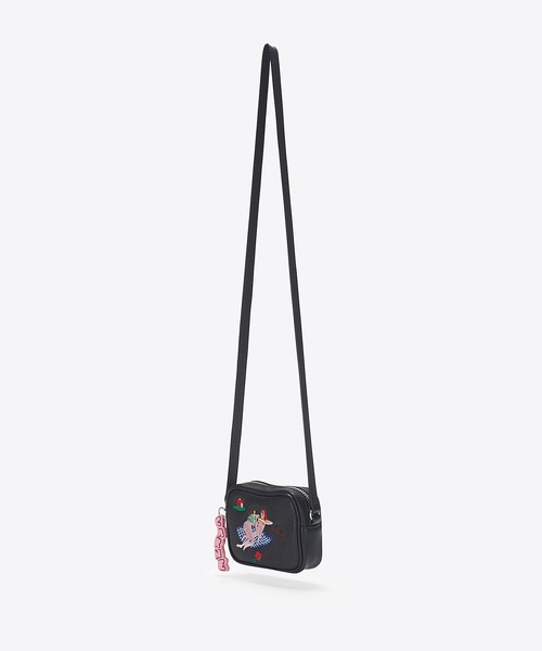BIGOTRE（ビゴター）の「【BIGOTRE COLLAB】Carne Bollente×BIGOTRE BREAD MINI MY BARE LADIES（ハンドバッグ・レディース・ブラック/ピンク・ONE SIZE）」の3枚目の写真