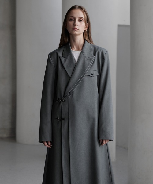 CLEL プライム TRダブルラペルコート CLEL】Prime TR Double Lapel Coat / プライムTR ダブルラペル